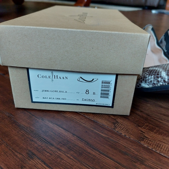 Cole Haan - Snake skin print ballet flats - Picture 7 of 10